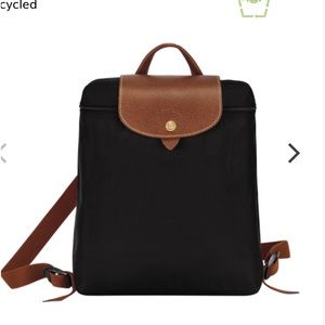 black longchamp backpack